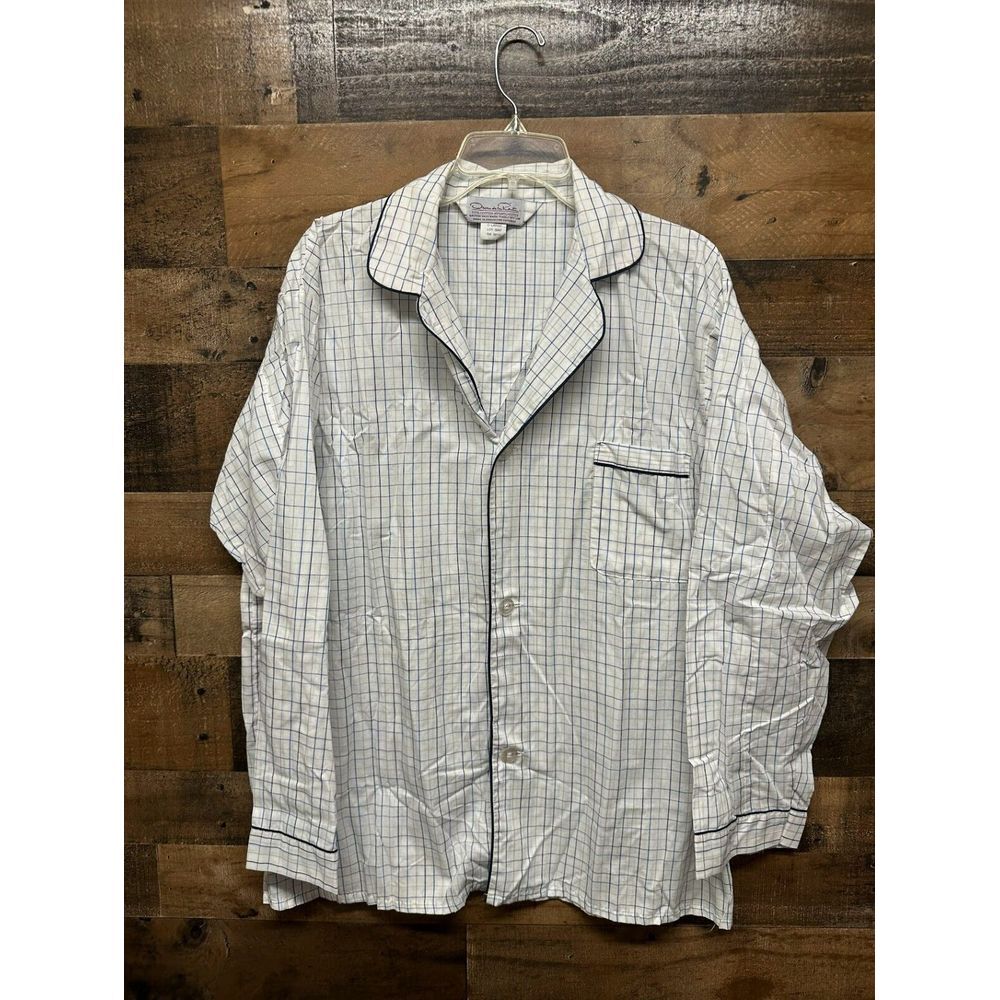 Oscar de la Renta Men's Long Sleeve Button Up Size Large